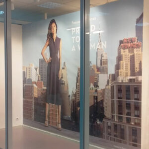 Печать на баннере